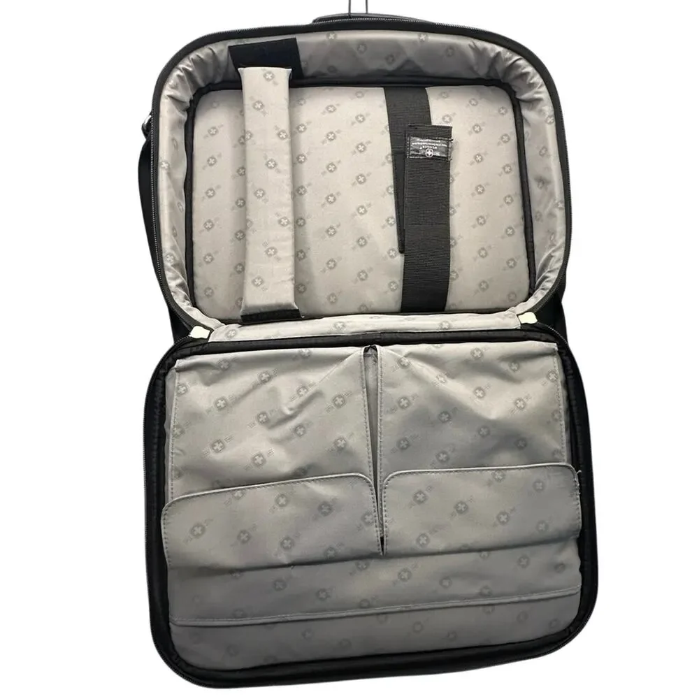 Wenger Swiss Army Laptop Briefcase Padded Professional Business Case